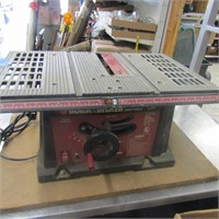 Black and decker table saw.