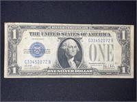 1928-B "FUNNYBACK" $1 SILVER CERTIFICATE
