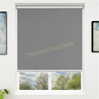 Sunfree Blackout Roller Shades  35x72  Grey