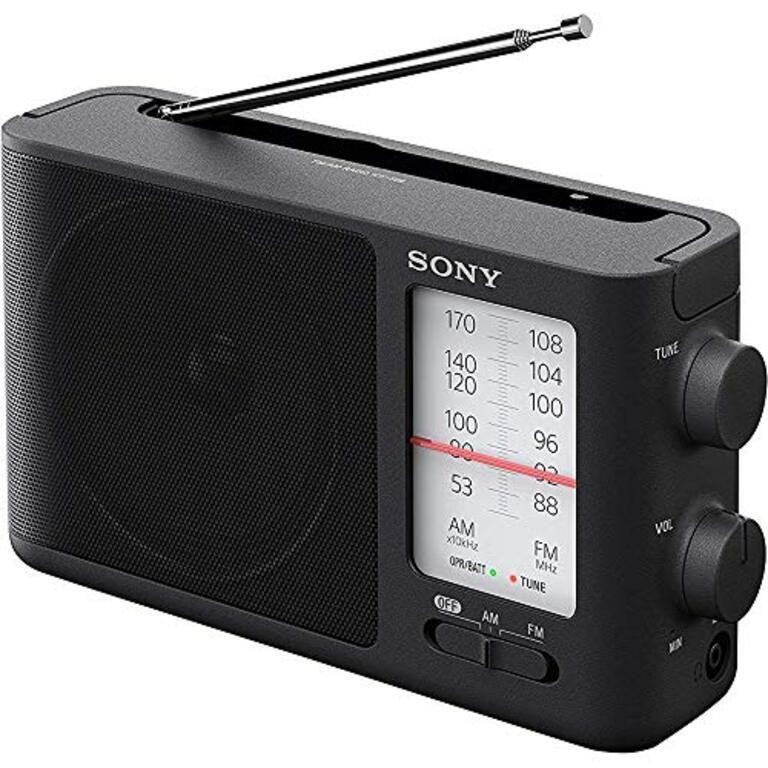 SONY ICF-506 ANALOG TUNING PORTABLE FM/AM RADIO,