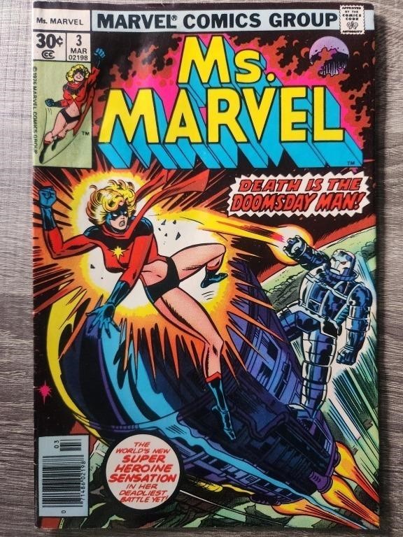 Ms Marvel #3 (1977) 3rd app MS MARVEL +P