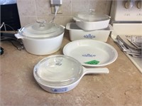 Corning ware and other bakeable dishes