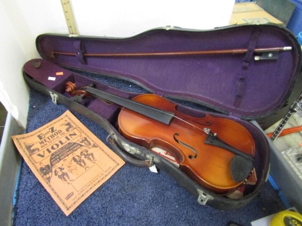 VINTAGE VIOLIN -- NEED WORK