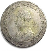 1818-D Thaler VF Germany