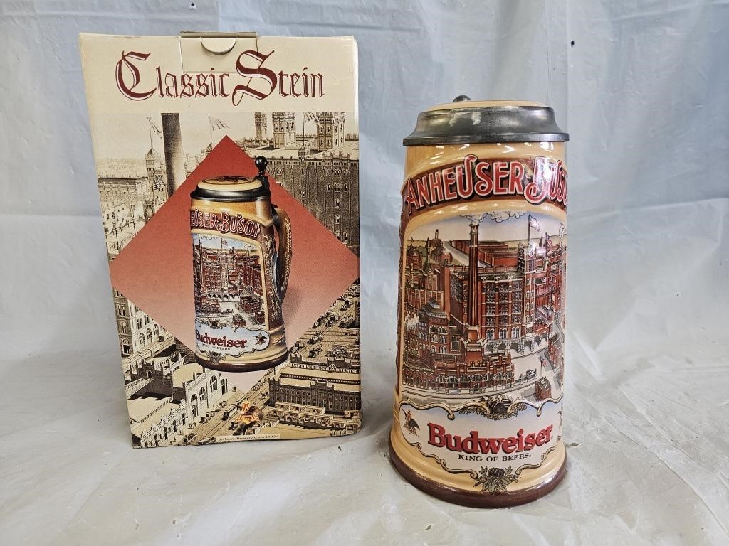 Budweiser 1988 Classic Collection Stein