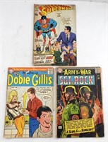 (3) VINTAGE 1960's DC COMIC BOOKS