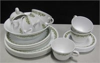 Vintage Corelle Livingware Plates, Cups & Saucers