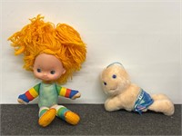 VTG Cute Rainbow Brite & Tuggins Plush