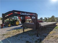 2022 Lone Star 40' Equipment Trailer 5th wheel