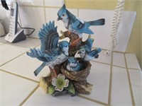 Porcelain Bluebird Nest