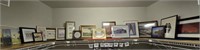 Lg assortment of pictures & frames - lgst 12" x 24