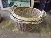 Wicker Laundry Baskets