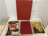 Stephen King Gerald’s Game & Misc Books