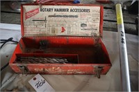 Milwaukee Heavy Duty Tool Box with Drill bits
