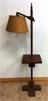 FABULOUS UNIQUE MAPLE  ADJUSTABLE LAMP