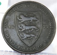 1877 British colonial, States of Jersey
