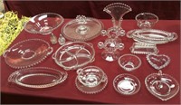 Beautiful Large Collection of Candlewick Glassware