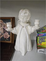 Angel Candle Holder Approx 13 Inches