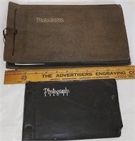 Two Old Photo Albums from the 1920s