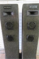 2 Tall Tower Pro Studio Speakers 55" high