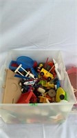 Assorted toy figures