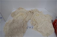 Box of Crocheted Doiles