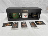 Penrite promotional coffee mugs & car deodorisers