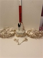 Vintage Greek Wedding and cake topper