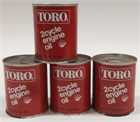 Lot Of 4 NOS Toro 2 Cycle Engine Oil Can