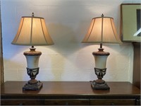 Set of Two Table Lamps (Times the Money)