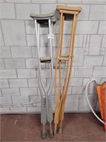 2 Sets of crutches