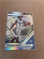 Tyrese Maxey Chronicles XR Rookie Card