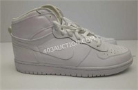 Nike Men's High White Leather Shoes Sz 12