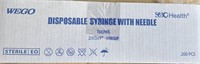 Wego Sog Health Disposable Syringe With Needle