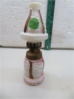 Antique Ornate Miniature Oil Lamp 6&1/2"