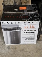 magic chef 27lb counter top ice maker
