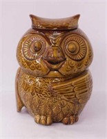 Mid Century McCoy Pottery owl cookie jar,