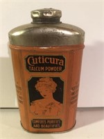 CUTICURA TALCUM POWDER TIN