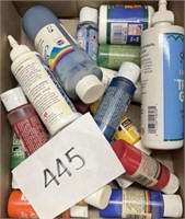 Mixed paint and craft lot