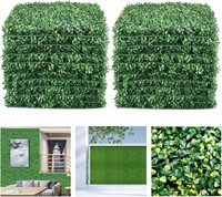 24PCS Boxwood Panels  20x20 Grass Wall...