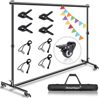 10 * 7ft Adjustable Heavy-Duty Backdrop Stand