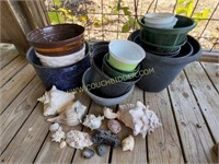 Planters and Shells