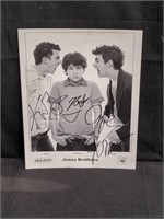 Jonas Brothers autographs