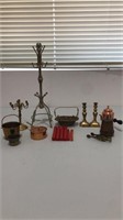 Doll house decorations and candle holders