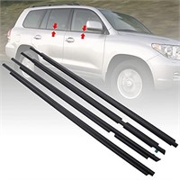 MotorFansClub 4PCS Weatherstrip Window Seal Fit fo