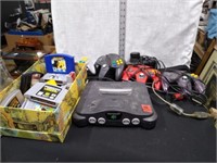 Nintendo 64 gaming unit games & accessories