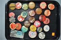1930-70's Fishing License Badges