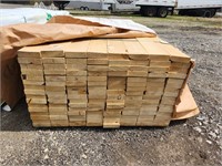 1 Lot Bunk 128 Cedar Decking boards, (128
