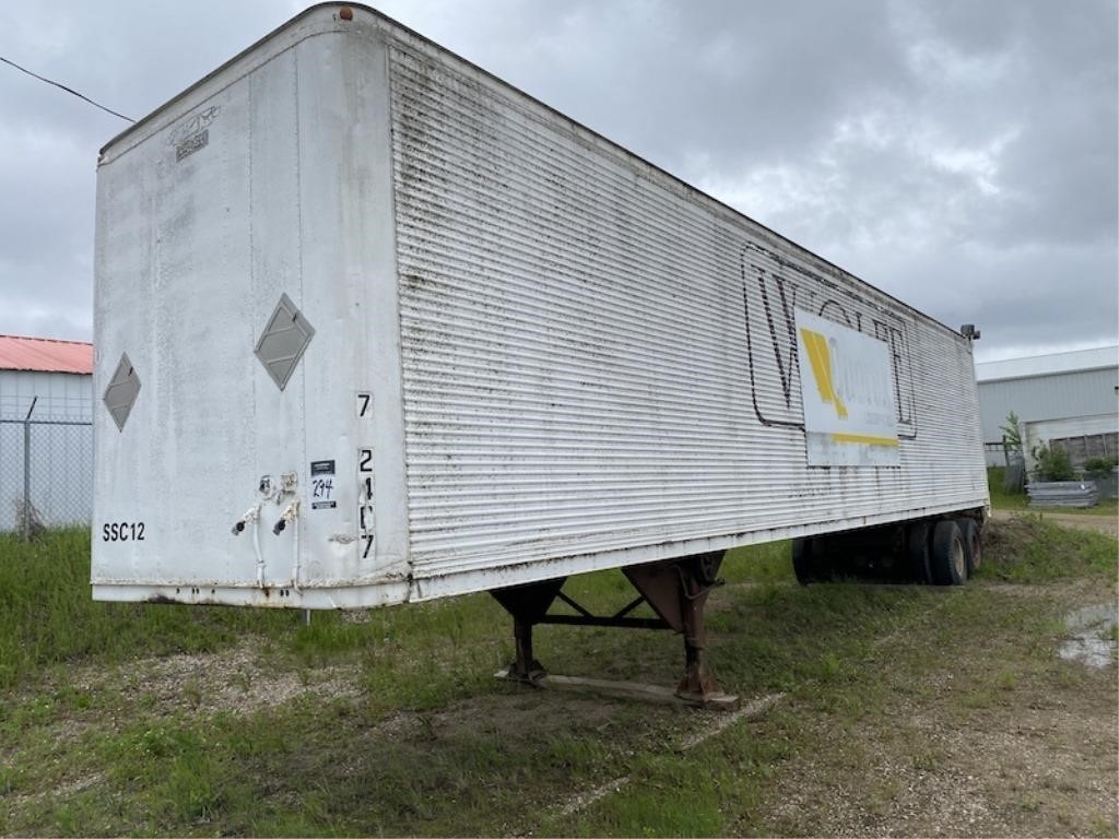 1981 Trailmobile 48' Dry Van Trailer