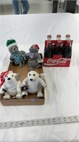 Coca Cola animals, Coca Cola glass bottles